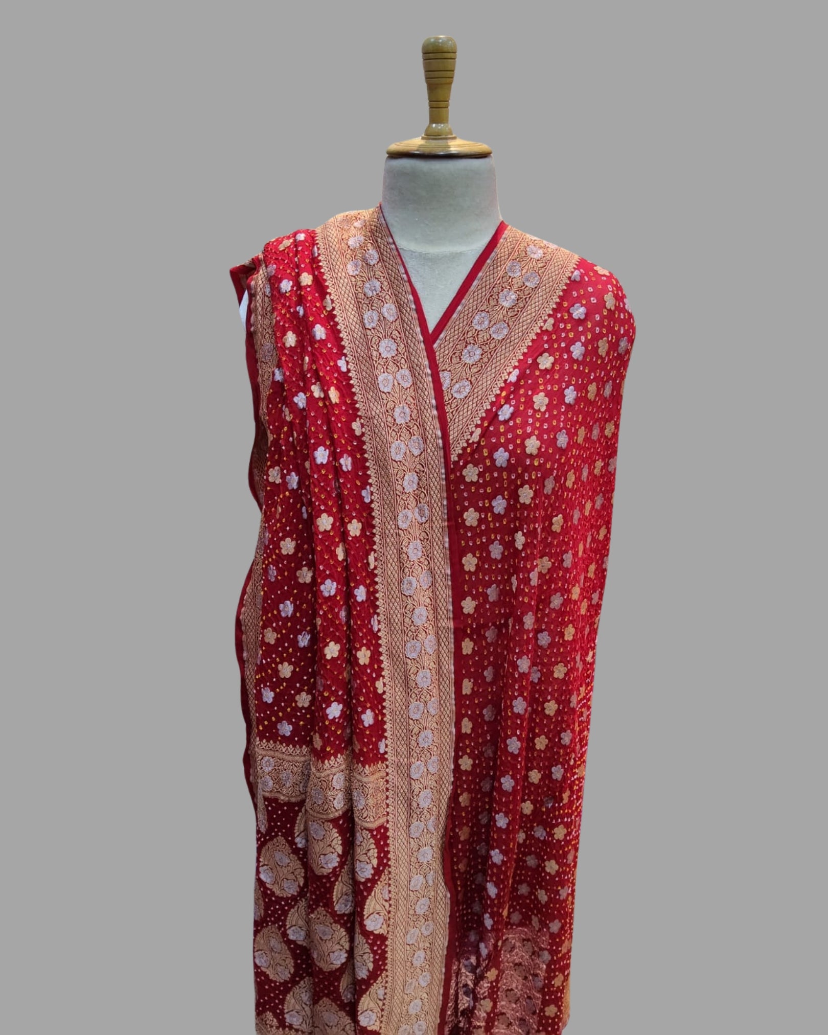 Khaddi Georgette Banarasi Saree