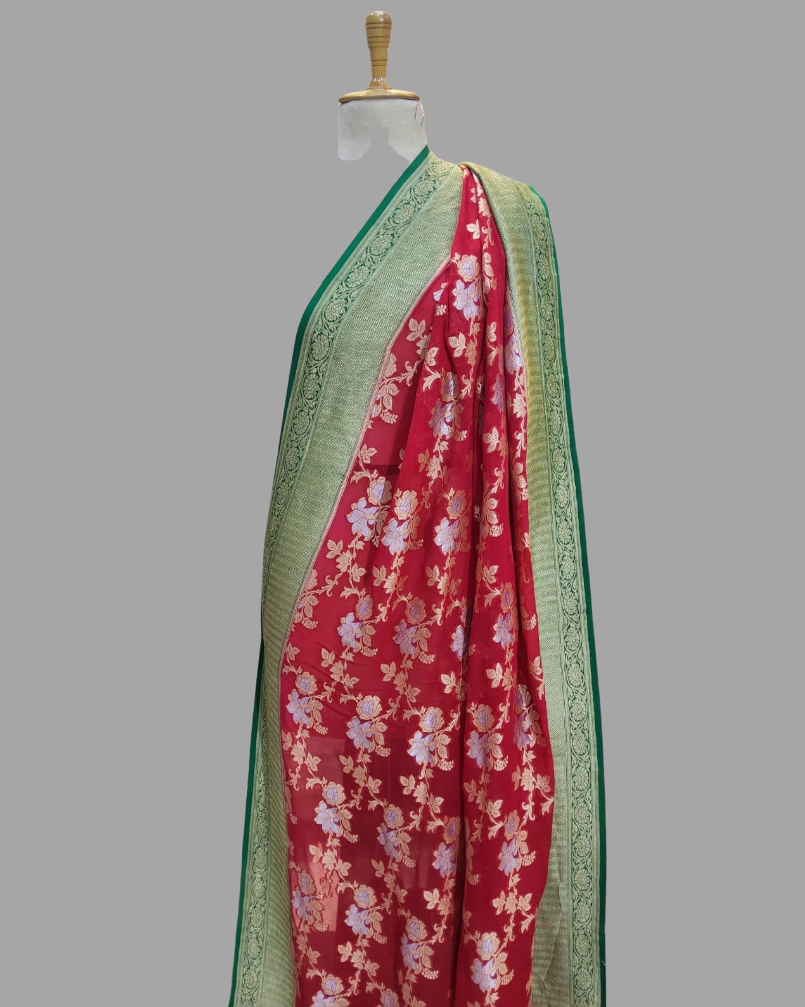 Khaddi Georgette Banarasi Saree