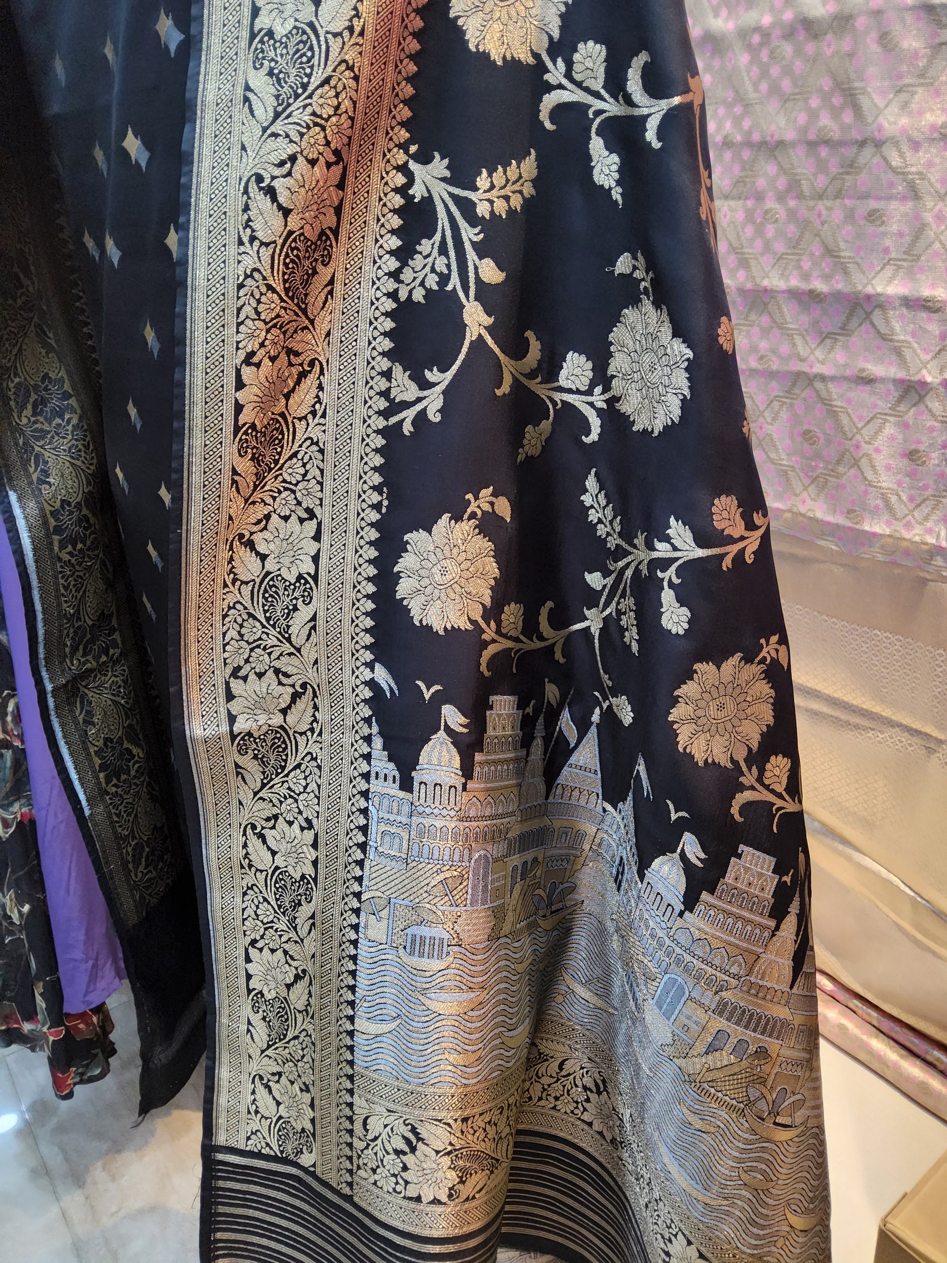 Banarasi silk suit