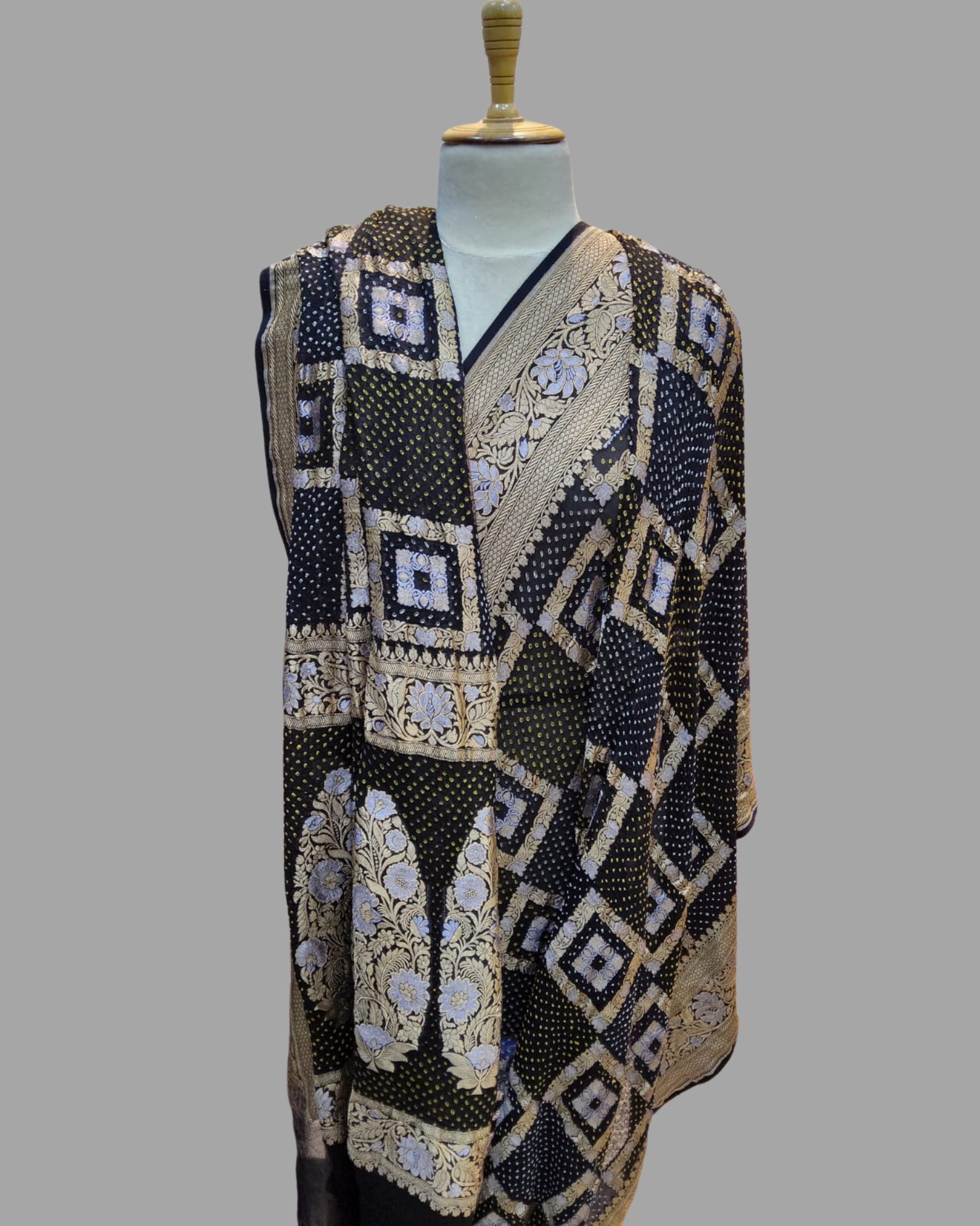 Khaddi Georgette Banarasi Saree