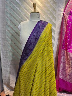 Semi Georgette Saree