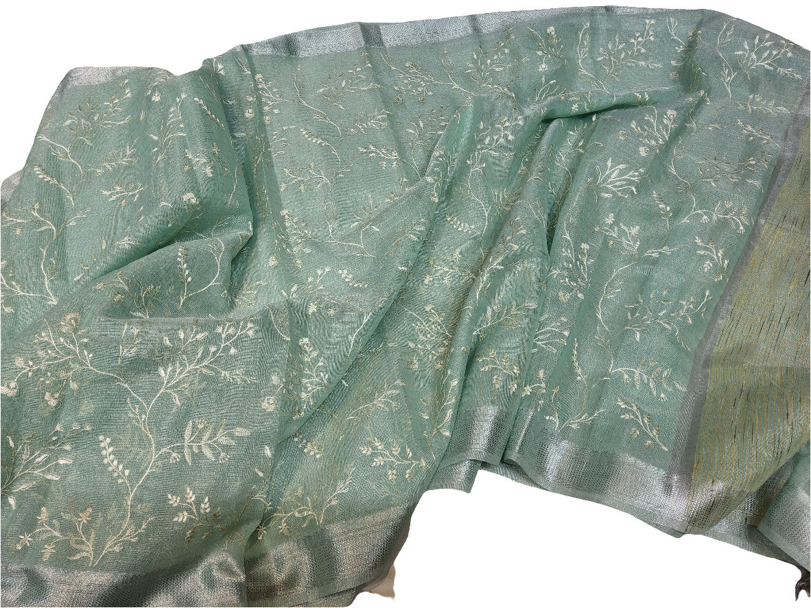 Banarasi Embroidery Saree