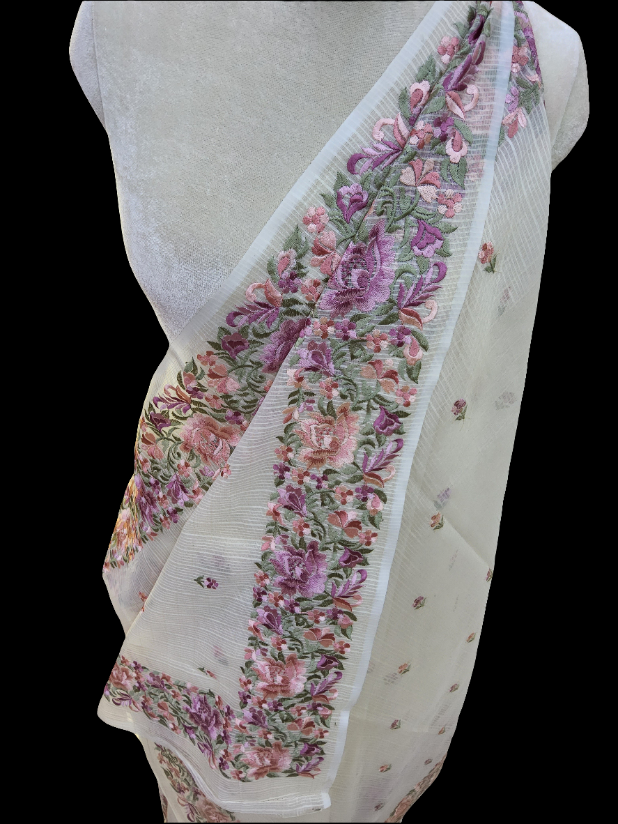 Banarasi Embroidery Saree
