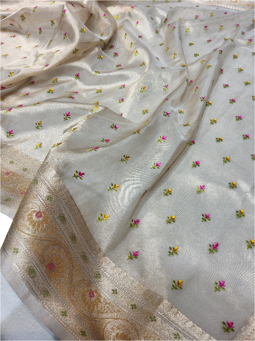 Banarasi Embroidery Saree