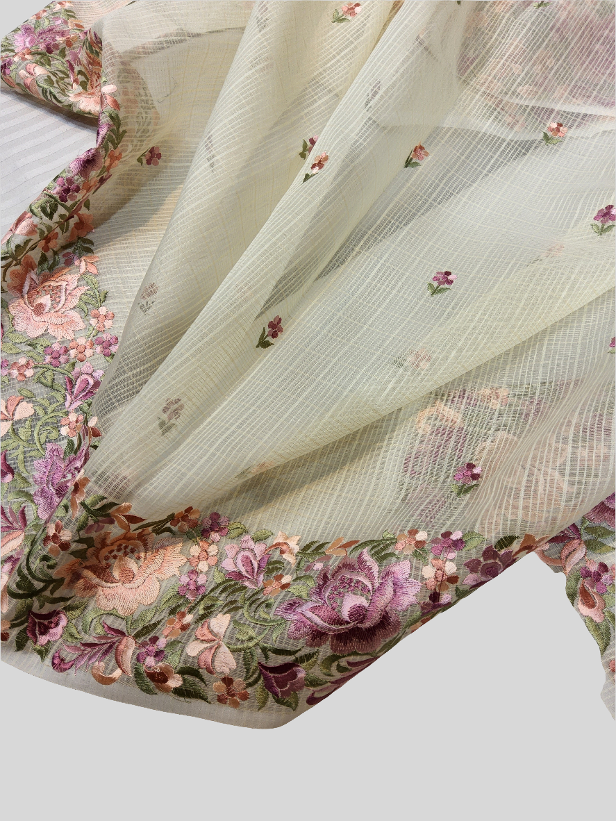 Banarasi Embroidery Saree