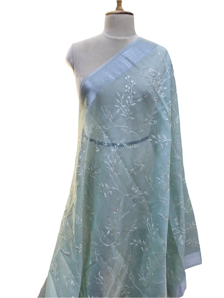 Banarasi Embroidery Saree