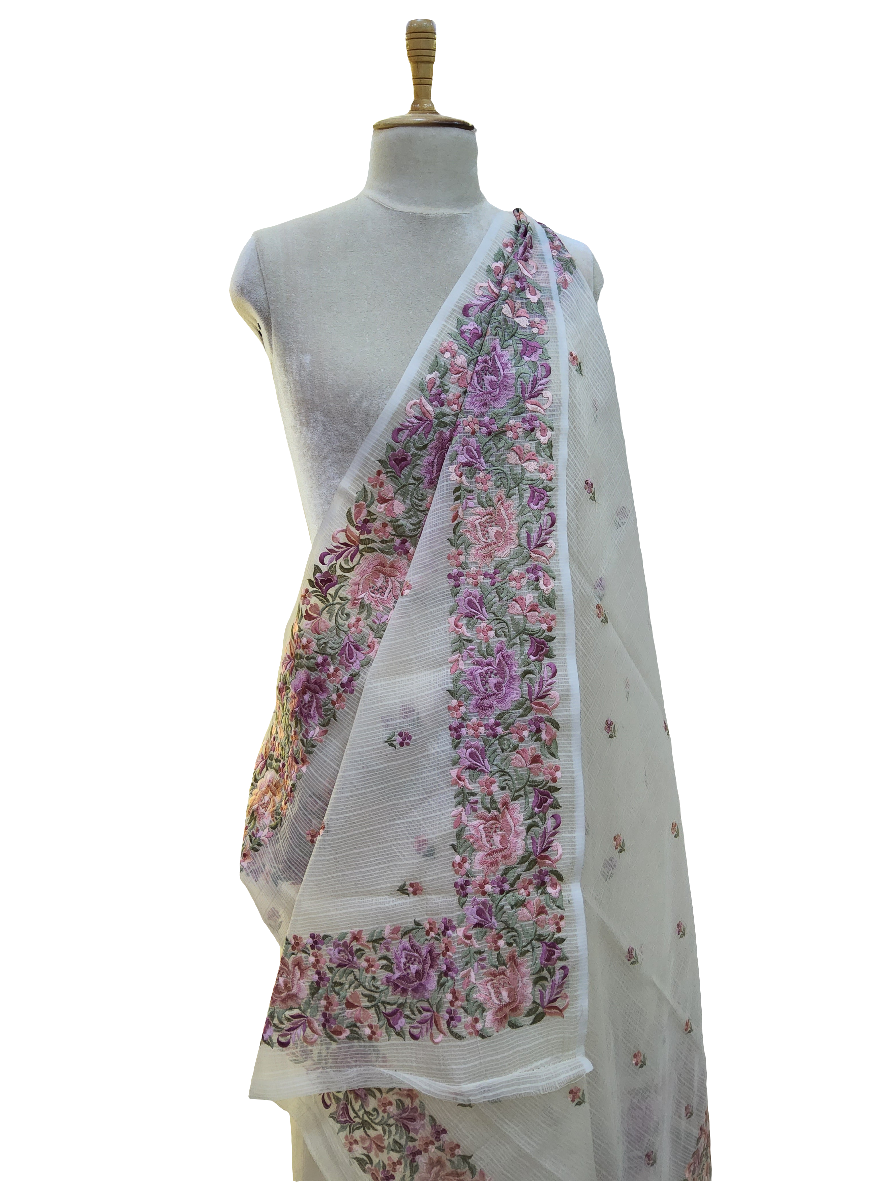 Banarasi Embroidery Saree