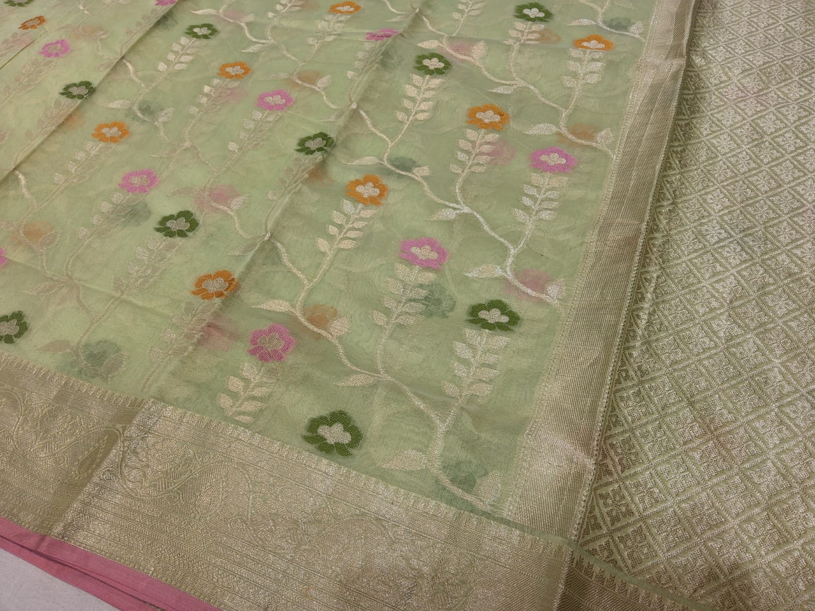 Banarasi Cotton Silk Saree