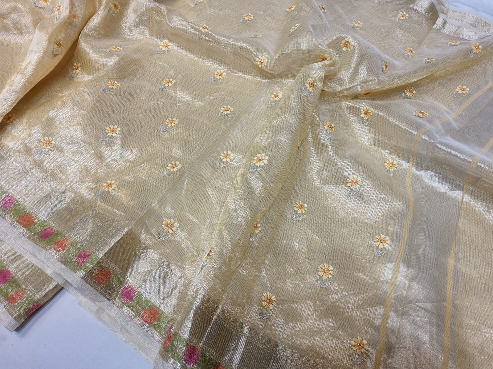Banarasi Embroidery Saree