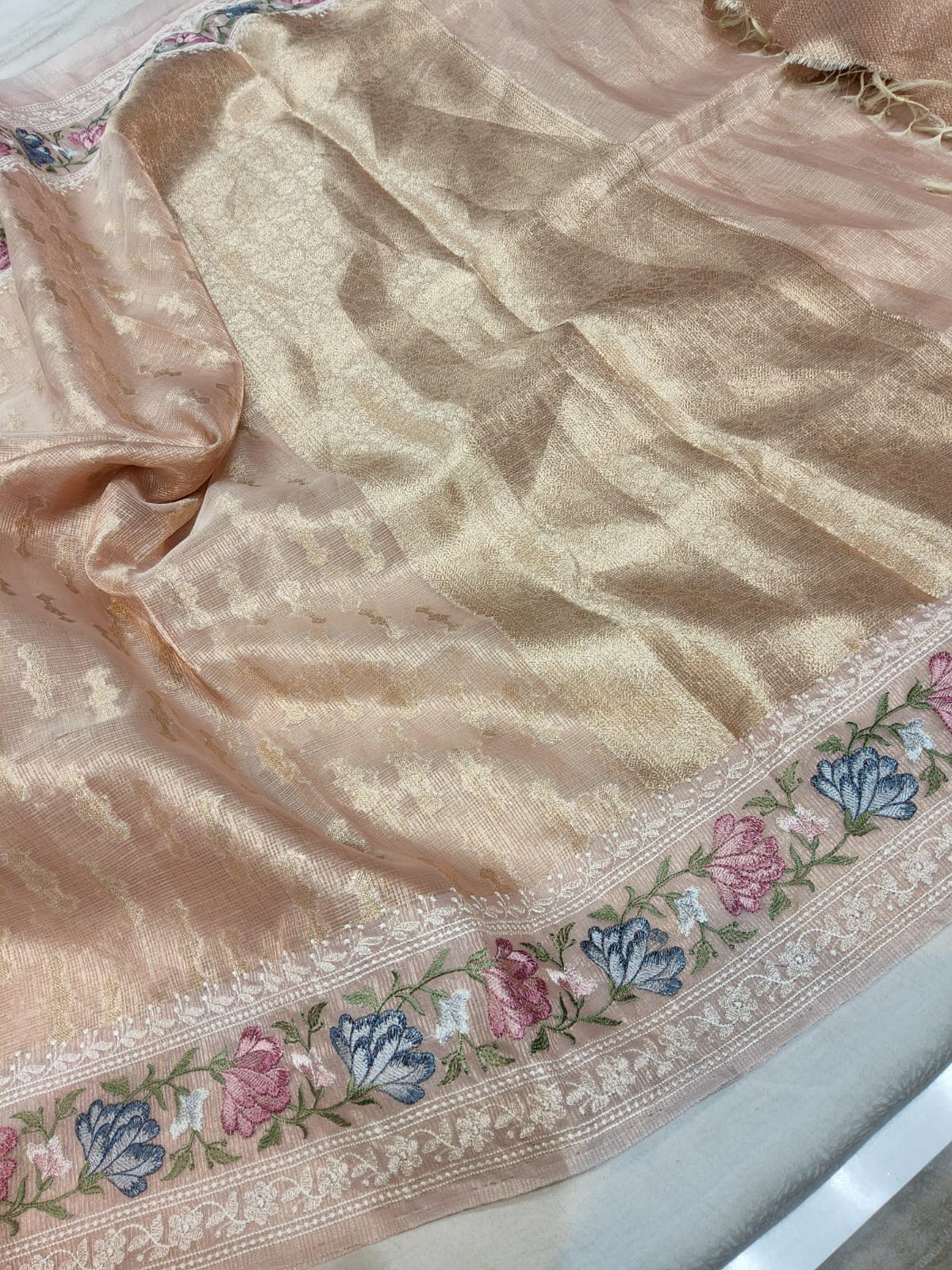 Banarasi Embroidery Saree