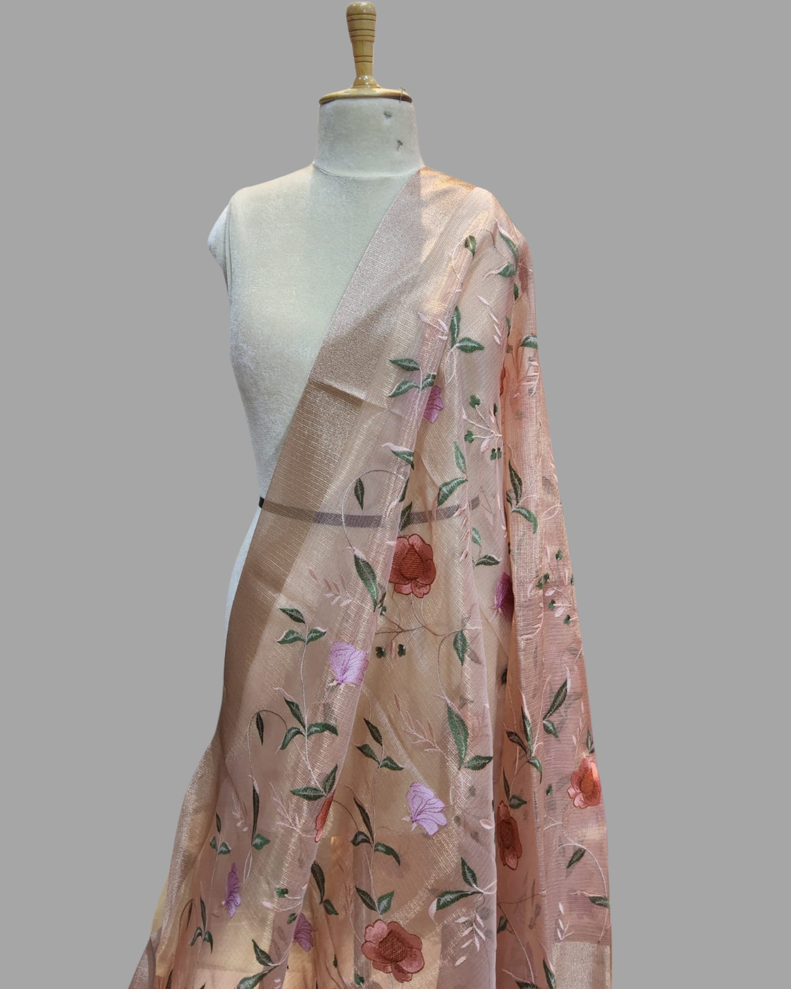 Banarasi Embroidery Saree