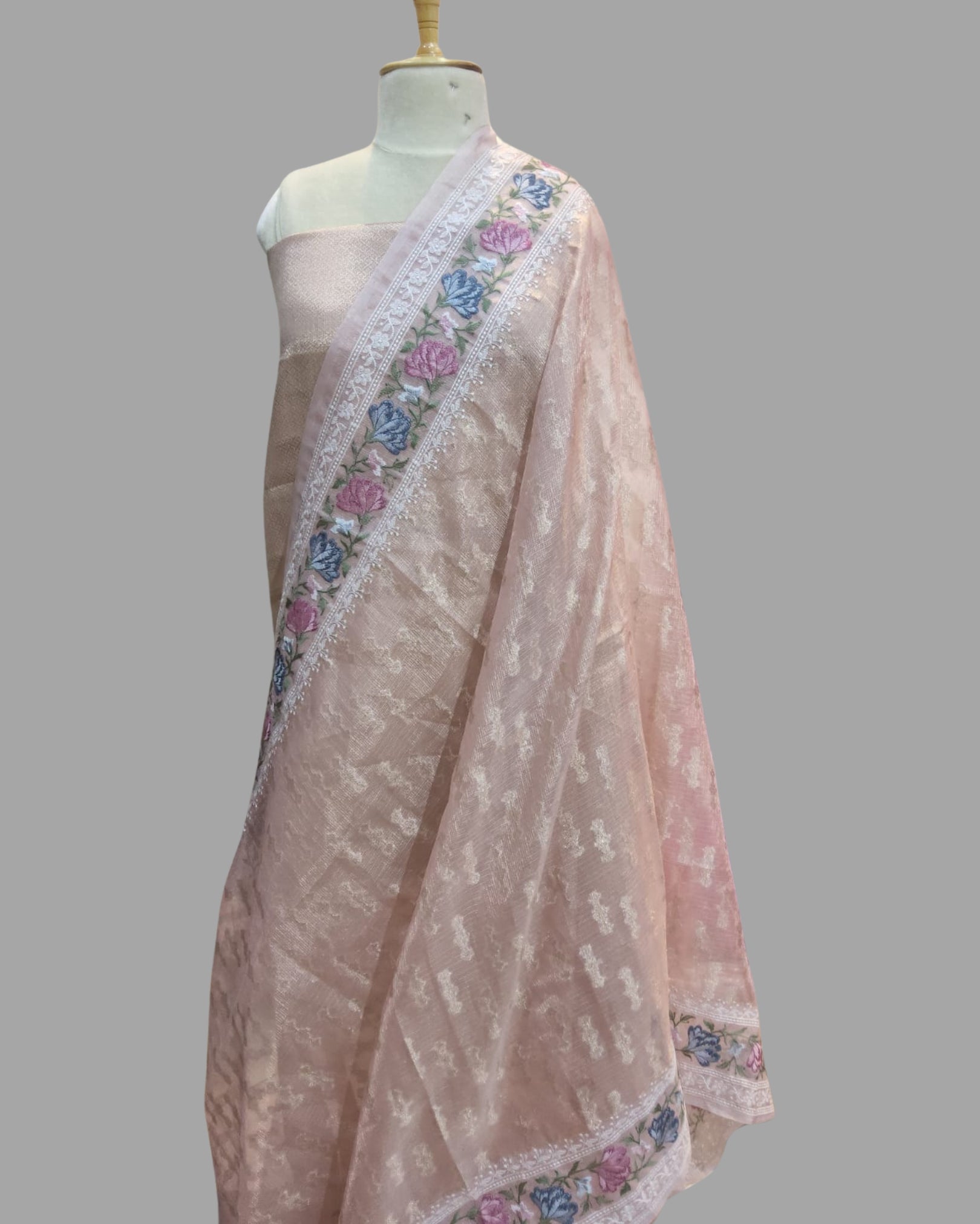 Banarasi Embroidery Saree