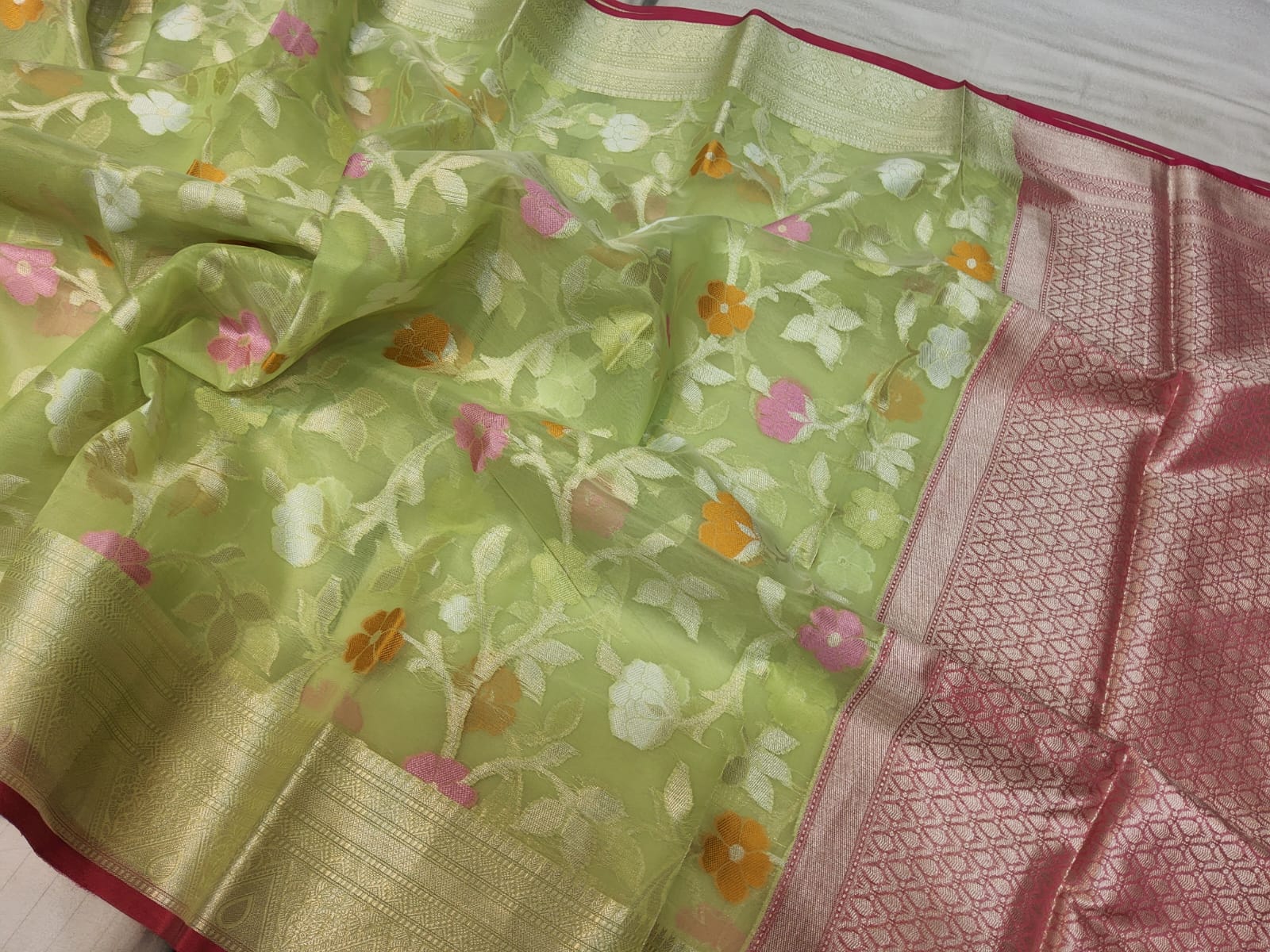 Organza Silk Saree