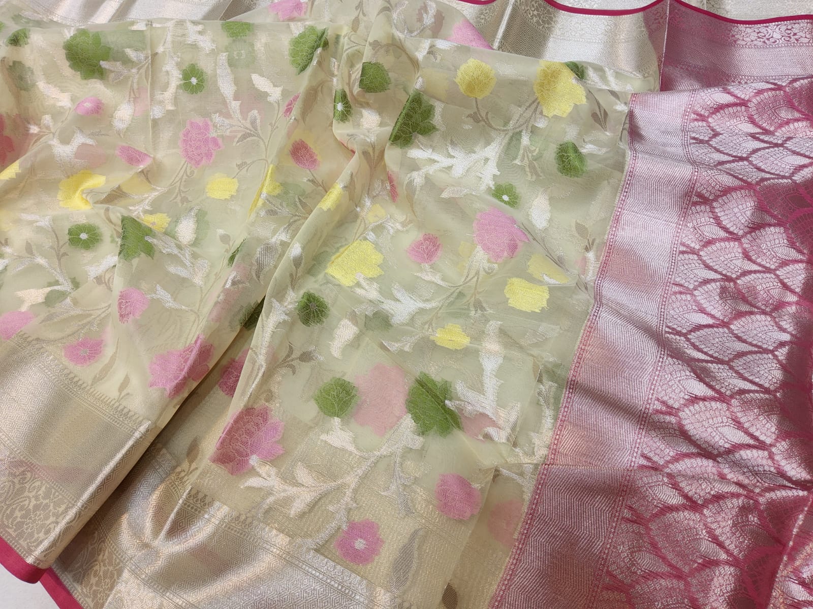 Organza Silk Saree