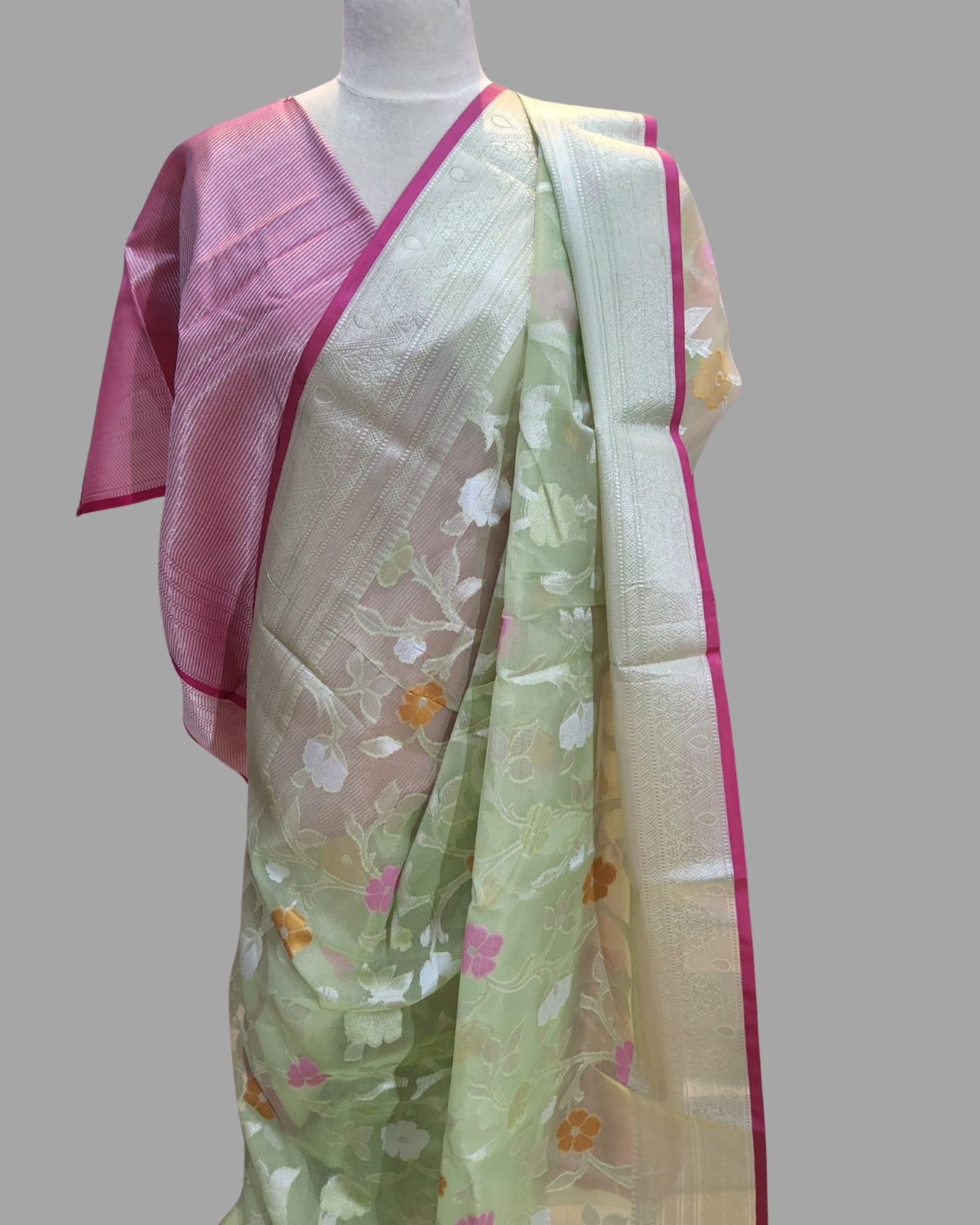 Organza Silk Saree