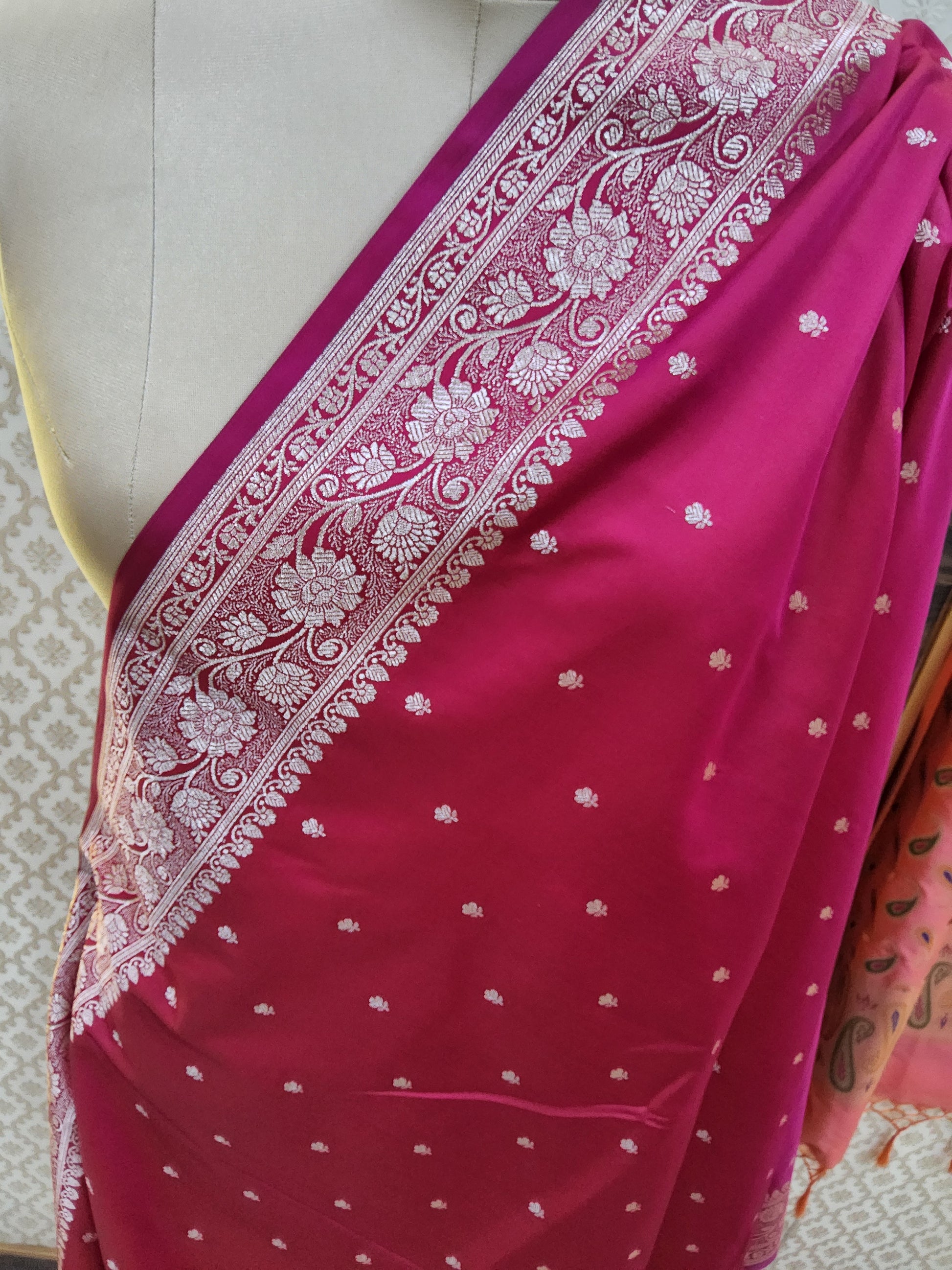 Banarasi Semi Katan Saree